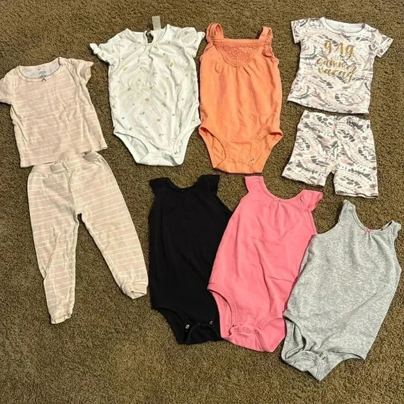 Summer Bundle Girl 9 Items | 24 Months - Picture 1 of 6